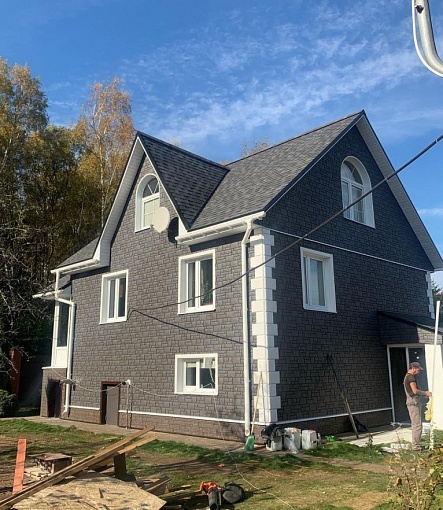 Фасадные панели, Серия Premium, Коллекция Burg, Цвет Тёмный - 4