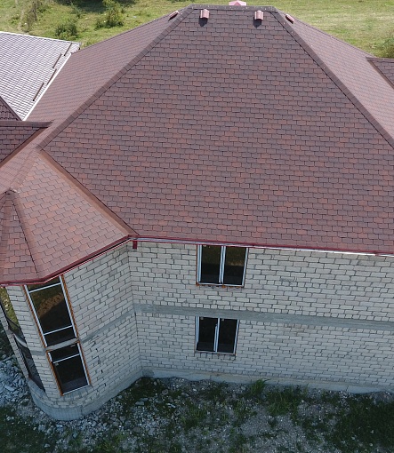 Гибкая черепица, серия PREMIUM, коллекция ЦЮРИХ, цвет Чили - 6