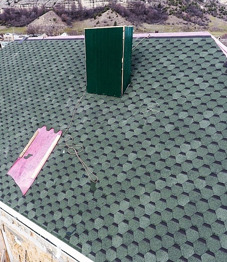 Гибкая черепица, серия STANDARD, коллекция СОТА, цвет Зеленый - 4