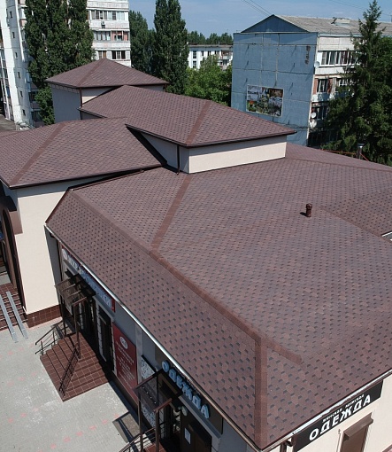 Битумная черепица, Серия Standard, Коллекция Сота, Цвет Коричневый - 1