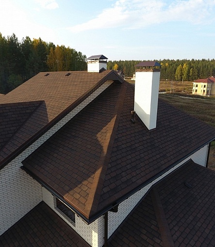 Гибкая черепица, серия PREMIUM, коллекция ЖЕНЕВА, цвет Арахис - 3