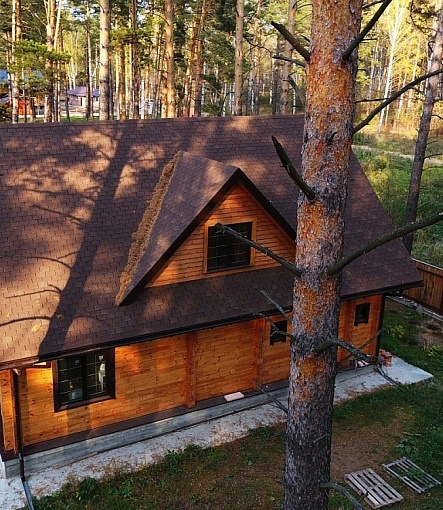 Гибкая черепица, серия PREMIUM, коллекция ЦЮРИХ, цвет Арахис - 3