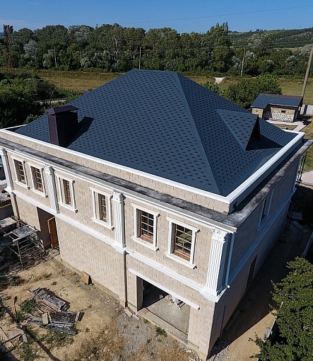 Гибкая черепица, серия PREMIUM, коллекция КЁЛЬН, цвет Чернослив - 3
