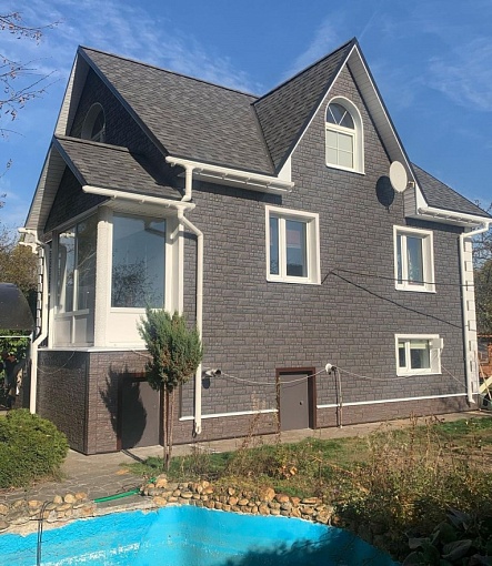 Фасадные панели, Серия Premium, Коллекция Burg, Цвет Тёмный - 3