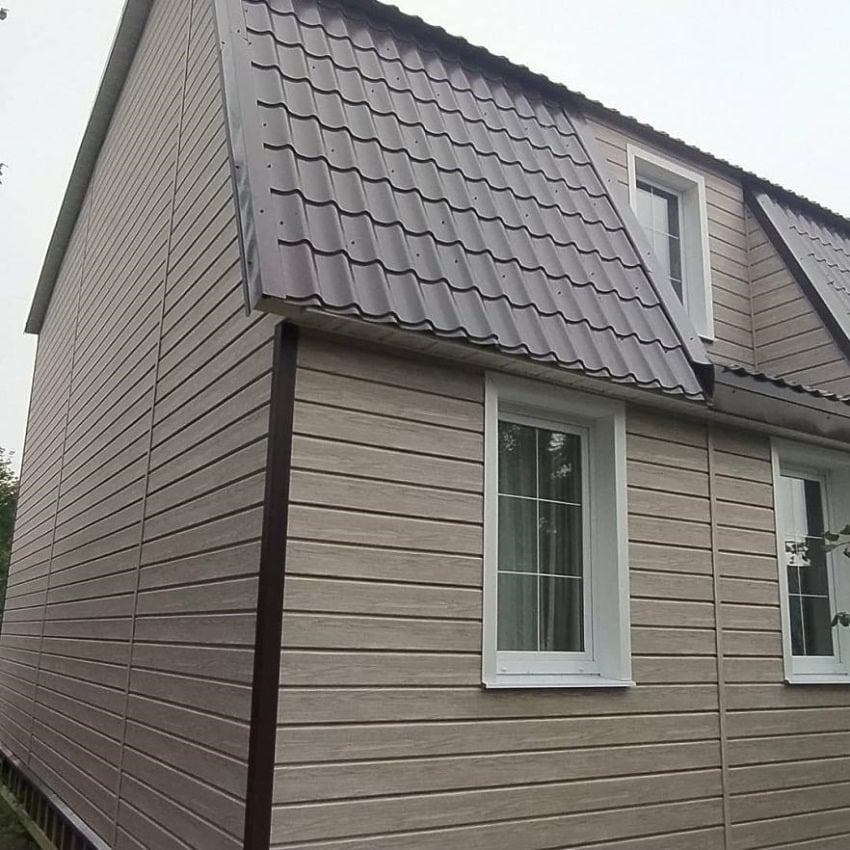 Как подобрать сайдинг под цвет крыши