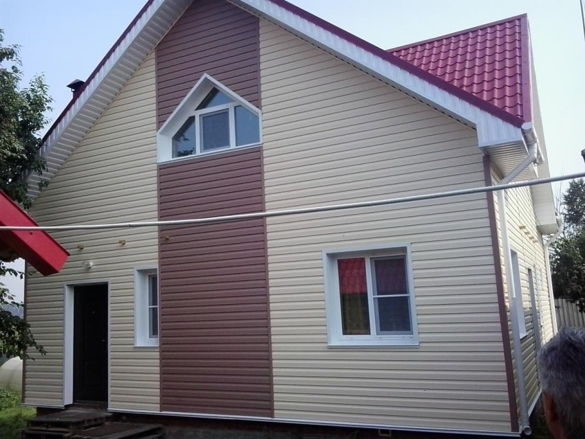 Кремовый сайдинг