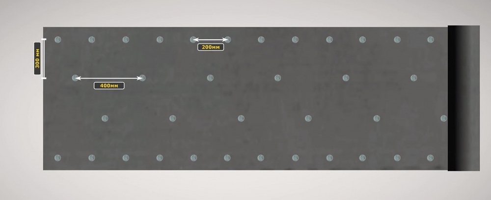 Монтаж подкладочных ковров