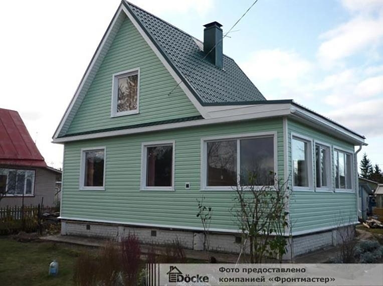 Светлый сайдинг