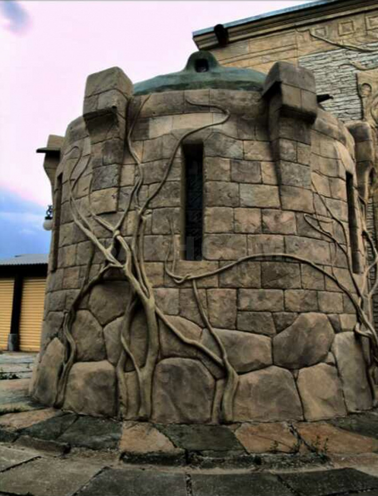 Отделка архитектурным бетоном