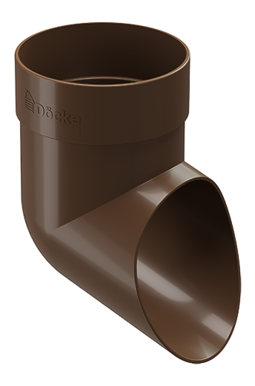 Наконечник водосточной трубы Standard Светло-коричневый, (RAL 8017)