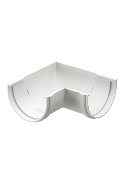 Универсальный угол желоба 90° Standard Белый, (RAL 9003)
