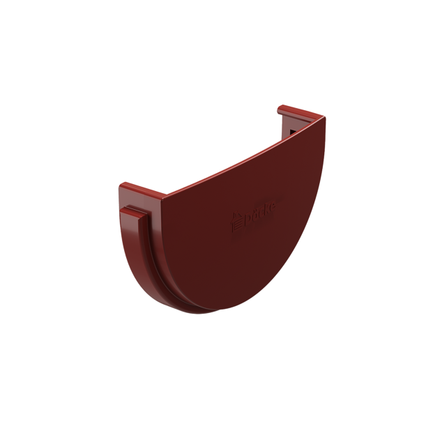 Заглушка желоба Standard, красный - 1