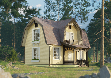 Сайдинг LUX под дерево, Блок-Хаус, камчатский - 70