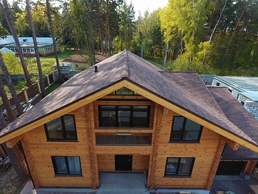 Гибкая черепица Premium, Цюрих, Кофе - 345