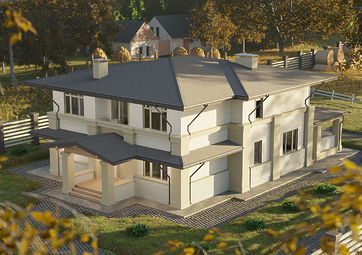 Софит Standard, T4 с центральной перфорацией, графит - 44