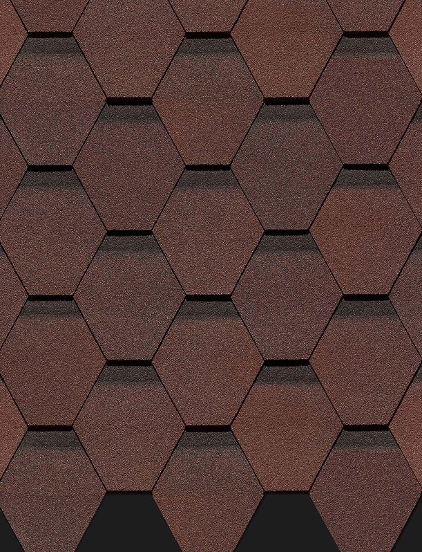 Гибкая черепица Premium, Кёльн, Зрелый каштан - 1