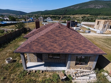 Гибкая черепица Premium, Цюрих, Кофе - 349