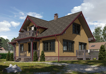 Софит Premium, T4 сплошной, каштан - 90