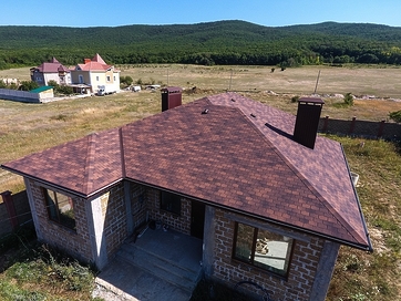 Гибкая черепица Premium, Цюрих, Кофе - 352