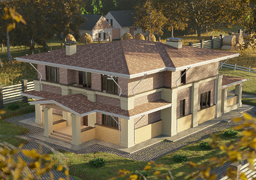 Софит Lux, T4 с центральной перфорацией, канадская береза - 8