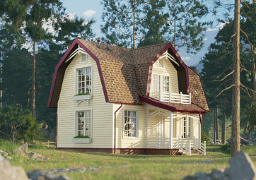 Софит Premium, T4 сплошной, каштан - 4