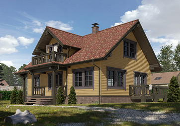 Софит Premium, T4 сплошной, каштан - 72