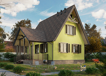 Софит Lux, T4 с центральной перфорацией, кедр - 2