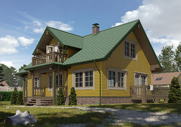 Гибкая черепица Standard, Сота, Зелёный - 24
