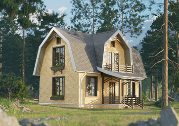 Софит Lux, T4 с центральной перфорацией, кедр - 4