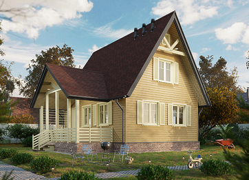 Сайдинг LUX под дерево, Ёлочка, зрелый каштан - 2