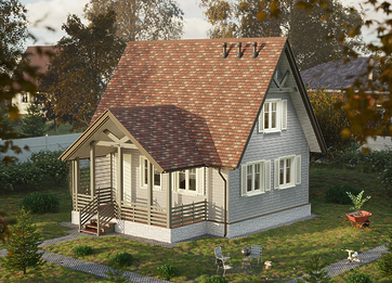 Труба водосточная 2 м Standard, светло-коричневый - 3