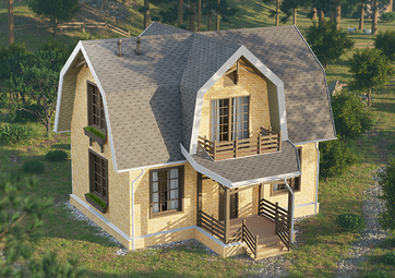 Софит Lux, T4 с центральной перфорацией, кедр - 5