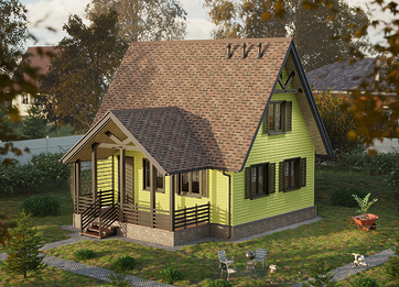 Софит Lux, T4 с центральной перфорацией, кедр - 3