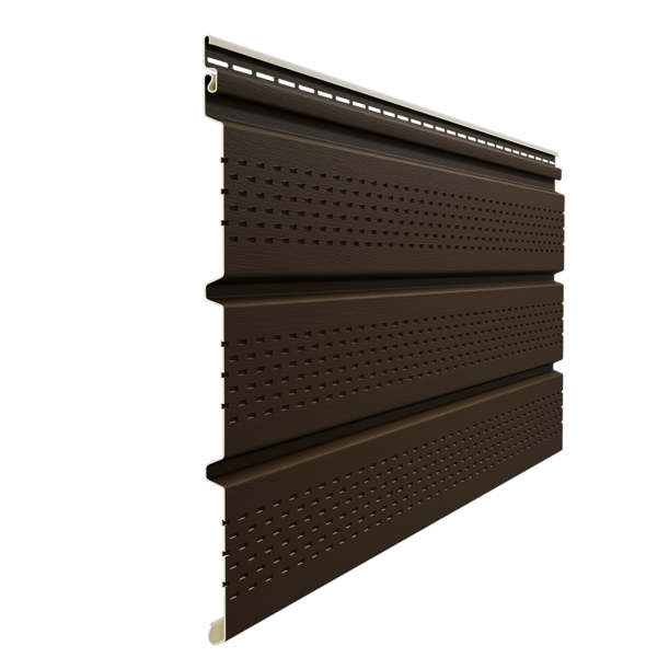 Софит Premium, T4 с полной перфорацией, шоколад - 1