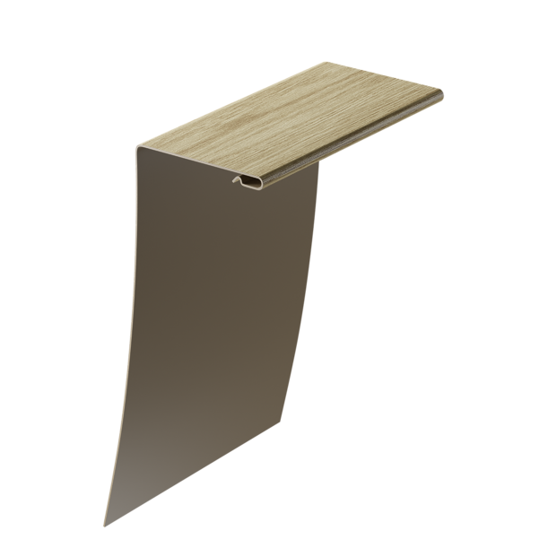 Универсальный околооконный профиль 89/254 мм, кедр - 1