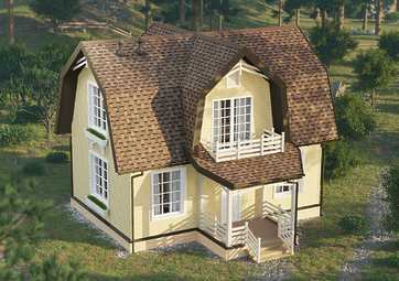 Сайдинг LUX под дерево, Блок-Хаус, камчатский - 125