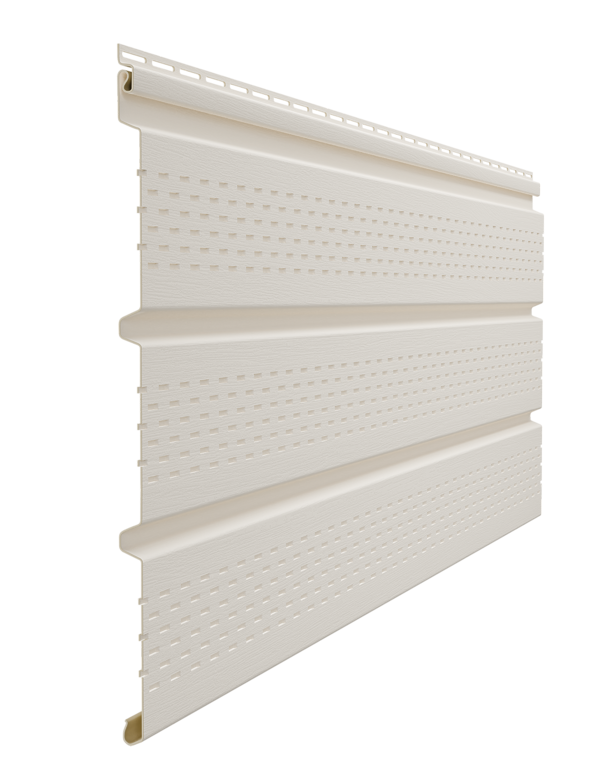 Софит Standard, T4 с полной перфорацией, пломбир - 1