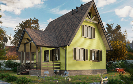 Софит Lux, T4 с центральной перфорацией, кедр - 10