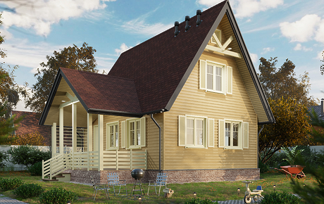 Сайдинг LUX под дерево, Ёлочка, зрелый каштан - 8
