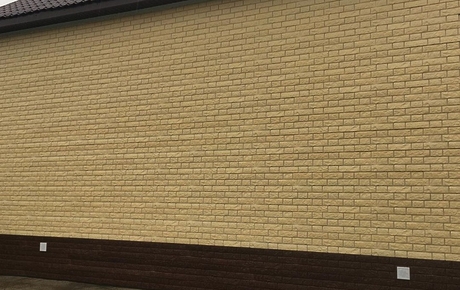 Сайдинг LUX под камень, Bergart, пекан - 19