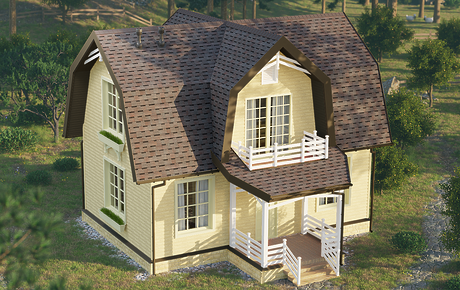 Сайдинг LUX под дерево, Блок-Хаус, камчатский - 157