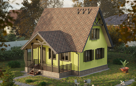 Софит Lux, T4 с центральной перфорацией, кедр - 11