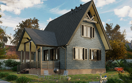 Софит Lux, T4 с центральной перфорацией, рябина - 10