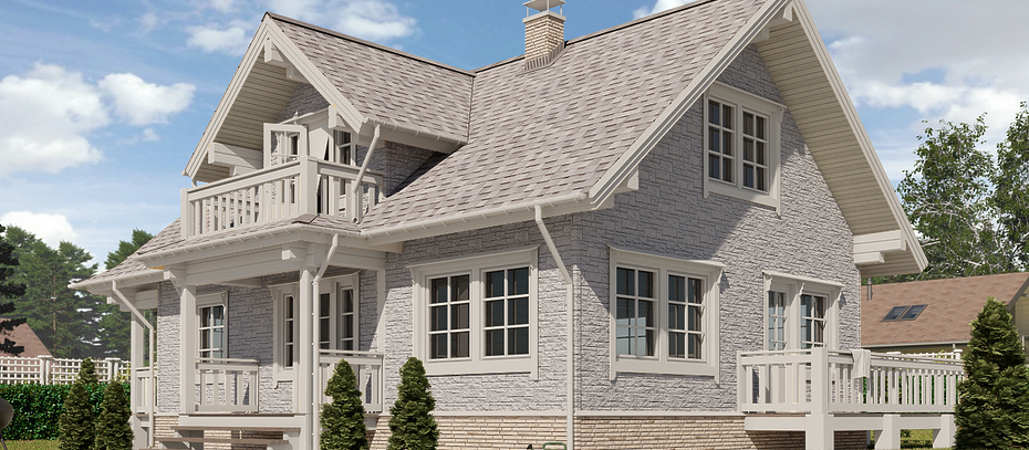 Угол Сланец, Лех для фасадных панелей - 14