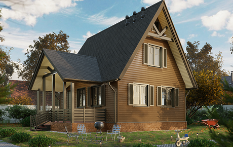 Софит Lux, T4 с центральной перфорацией, зрелый каштан - 10