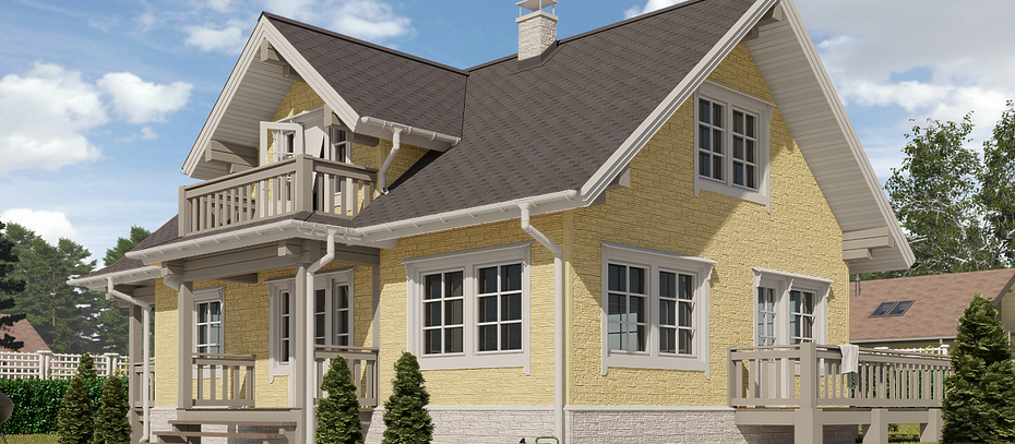 Угол Алтай, Кремовый для фасадных панелей - 14