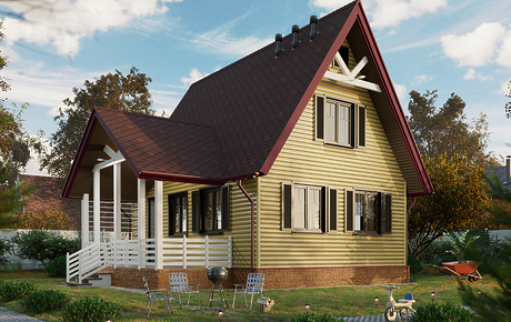 Гибкая черепица Premium, Кёльн, Зрелый каштан - 10