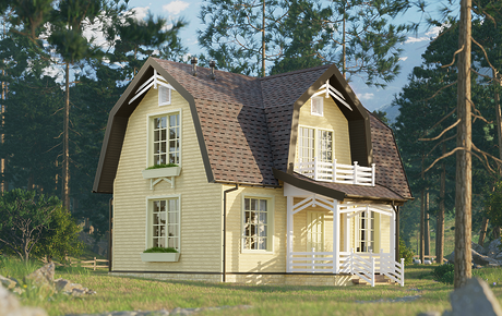 Сайдинг LUX под дерево, Блок-Хаус, камчатский - 156